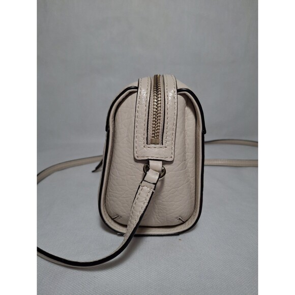 Kate Spade Perri Lane Bubbles Perforated Leather LooLoo Crossbody Cream Mini - Picture 4 of 11